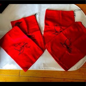 Christian Louboutin duster bags 4 set